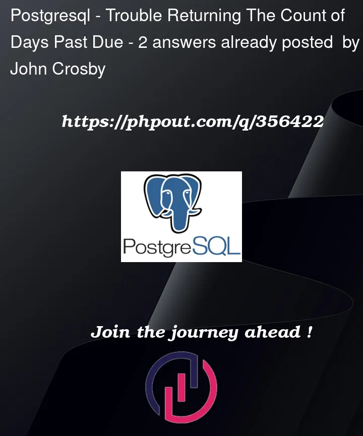 Question 356422 in PostgreSQL