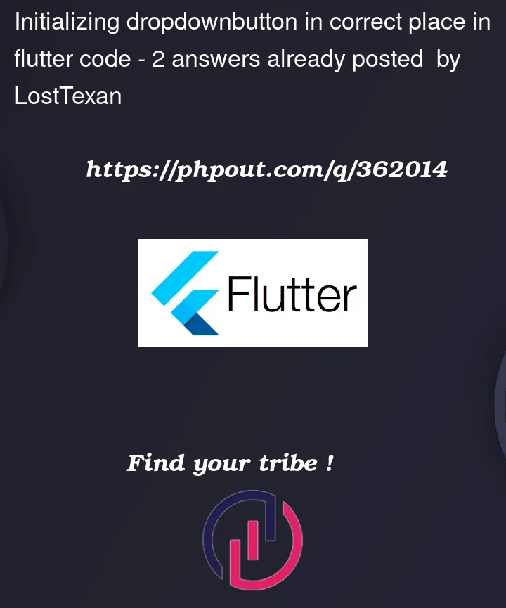 Question 362014 in Flutter