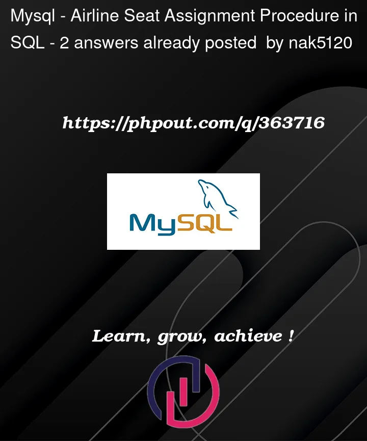 Question 363716 in Mysql