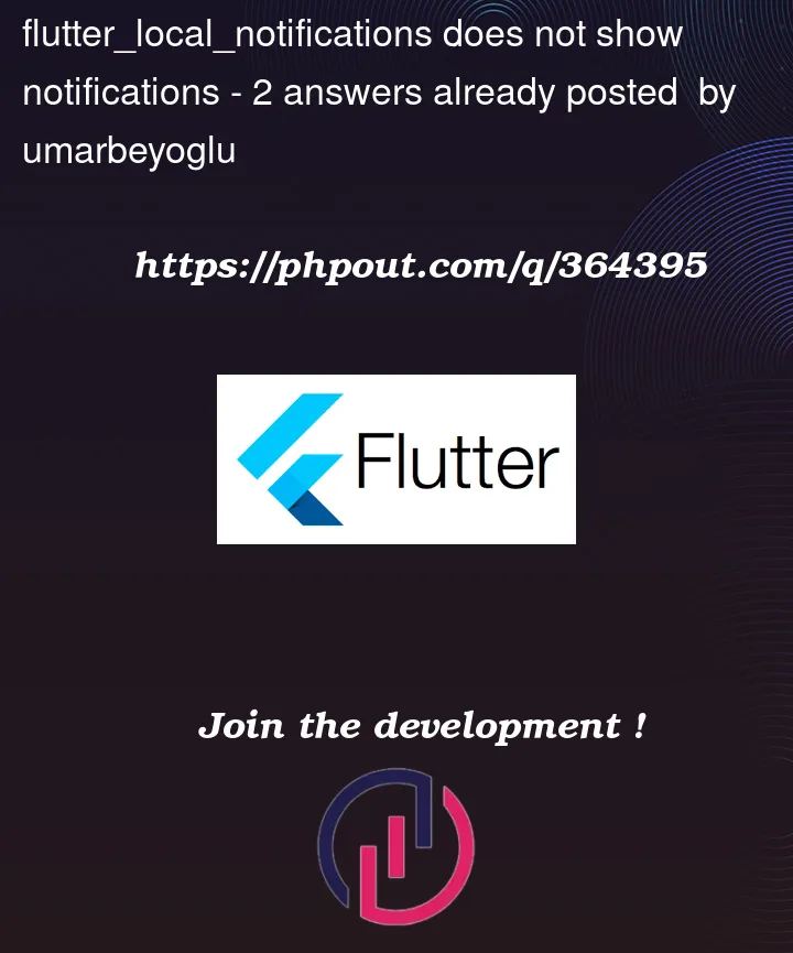 Question 364395 in Flutter