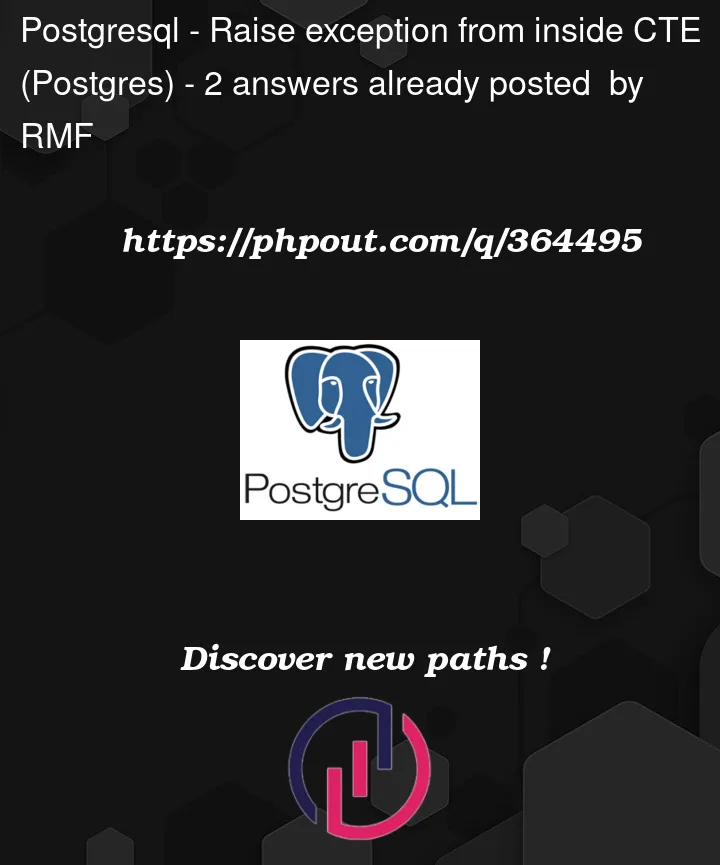 Question 364495 in PostgreSQL