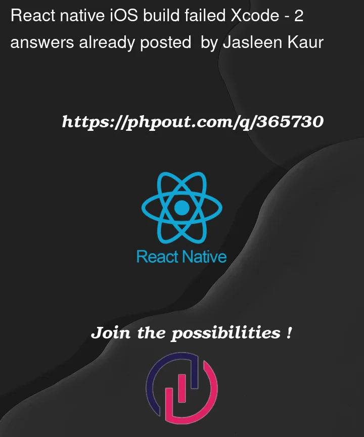 Question 365730 in React native