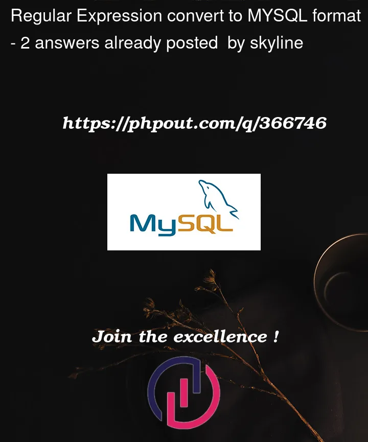 Question 366746 in Mysql