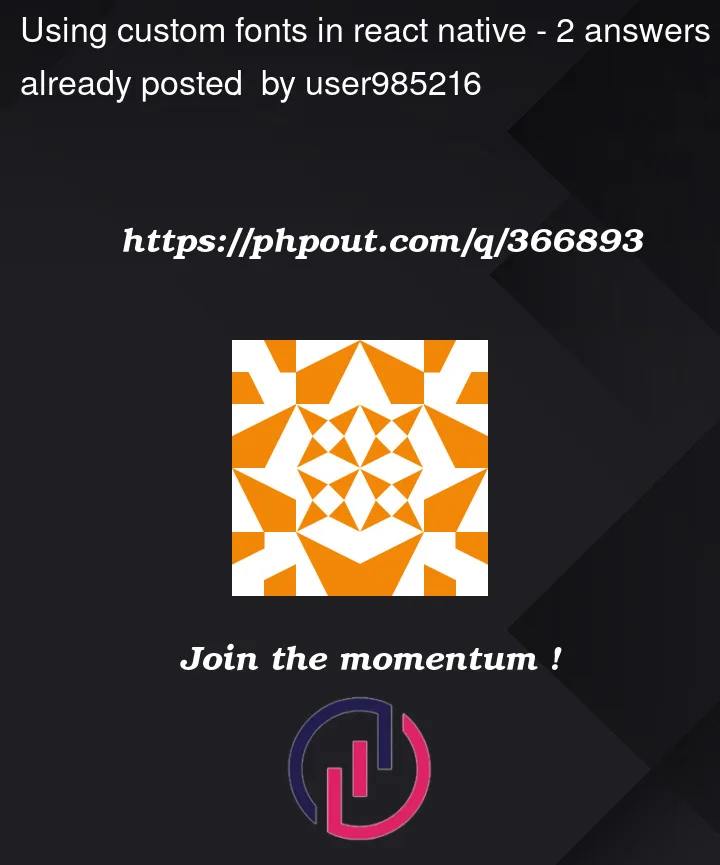 Question 366893 in React native