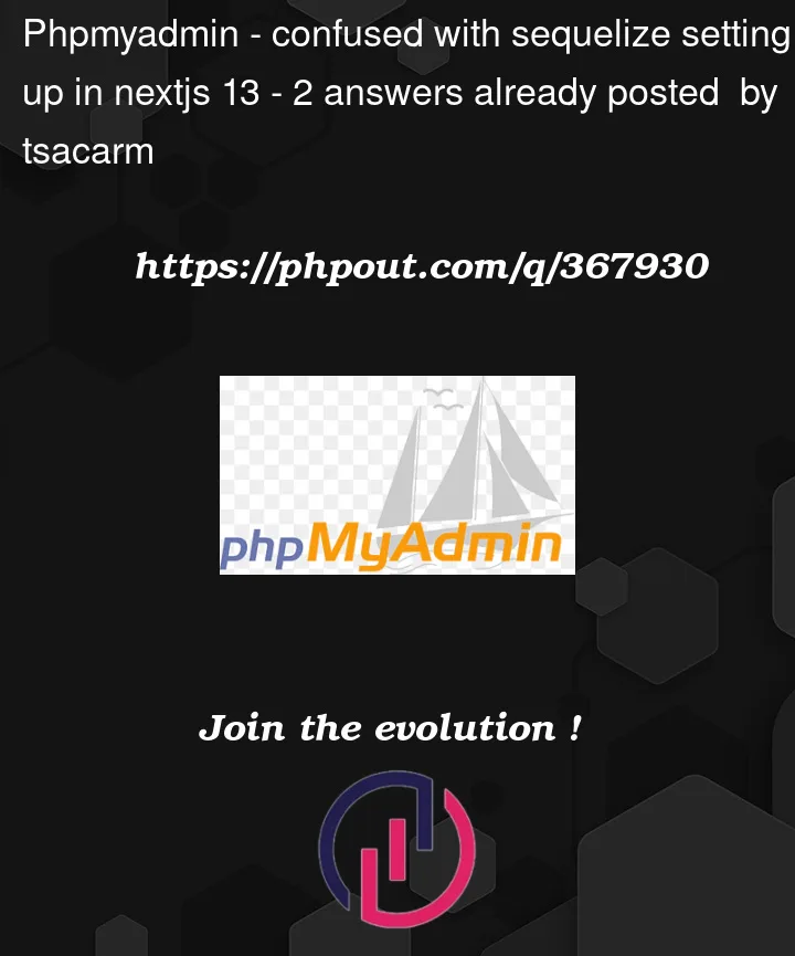 Question 367930 in PhpMyAdmin