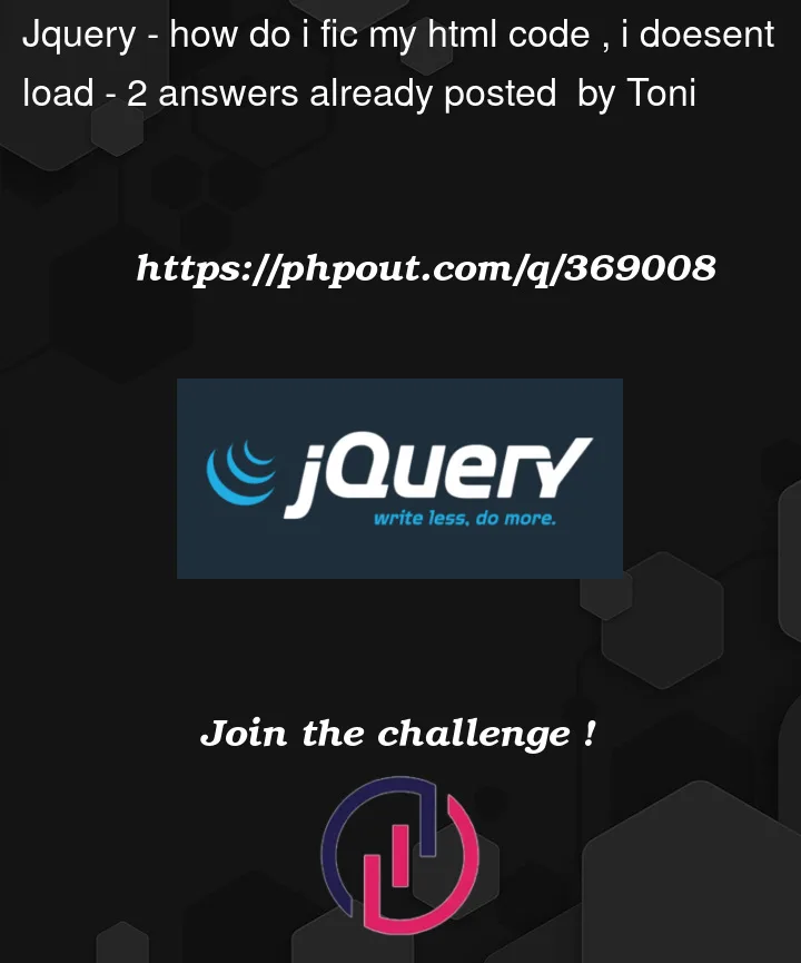 Question 369008 in Jquery