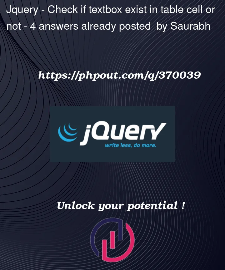 Question 370039 in Jquery