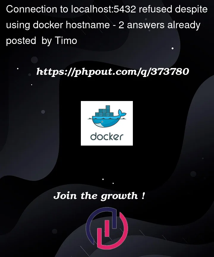 Question 373780 in Docker