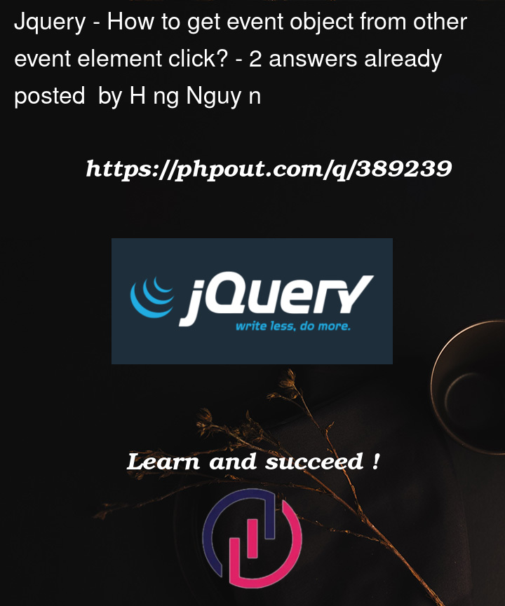 Question 389239 in Jquery