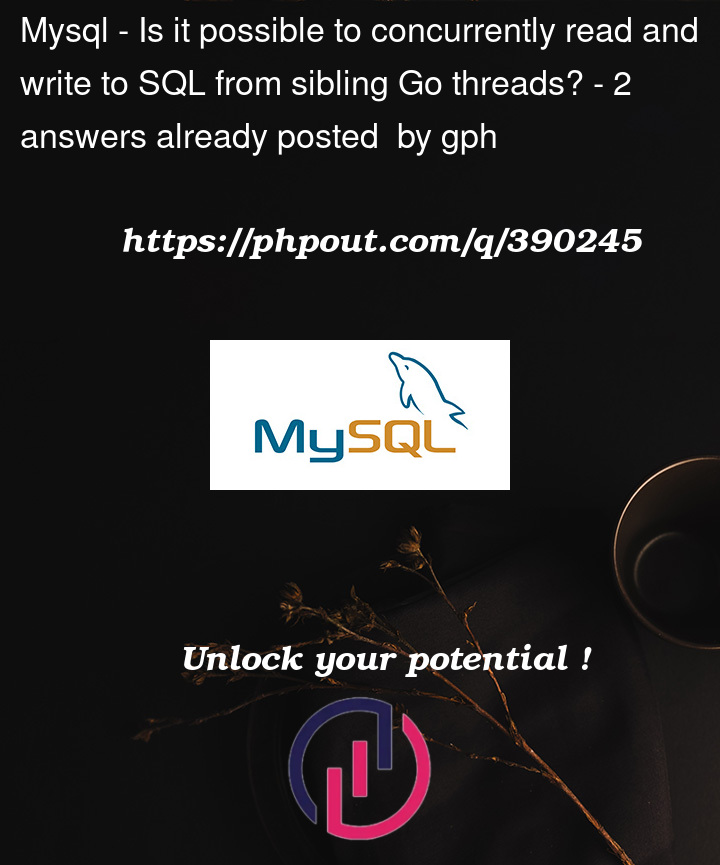 Question 390245 in Mysql