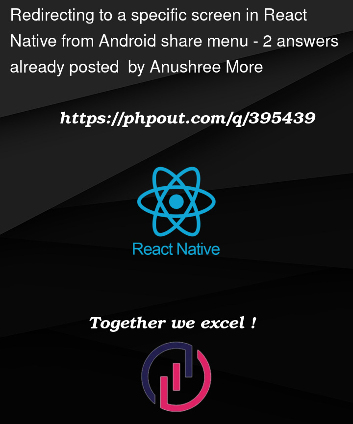 Question 395439 in React native