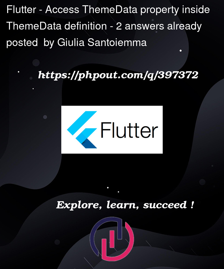 Question 397372 in Flutter