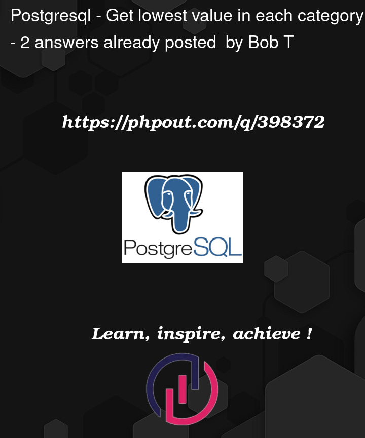 Question 398372 in PostgreSQL