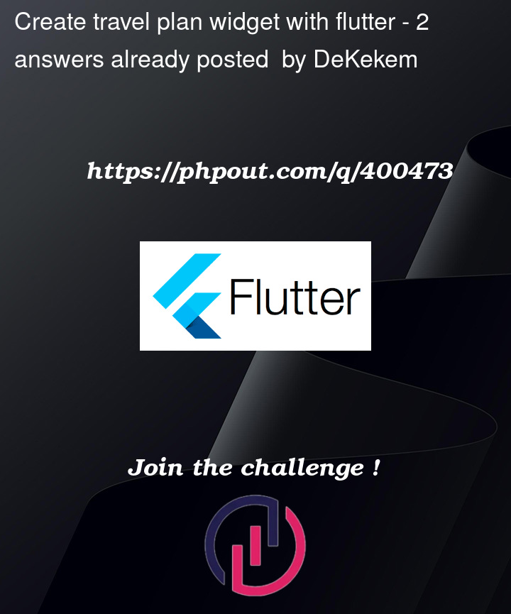 Question 400473 in Flutter