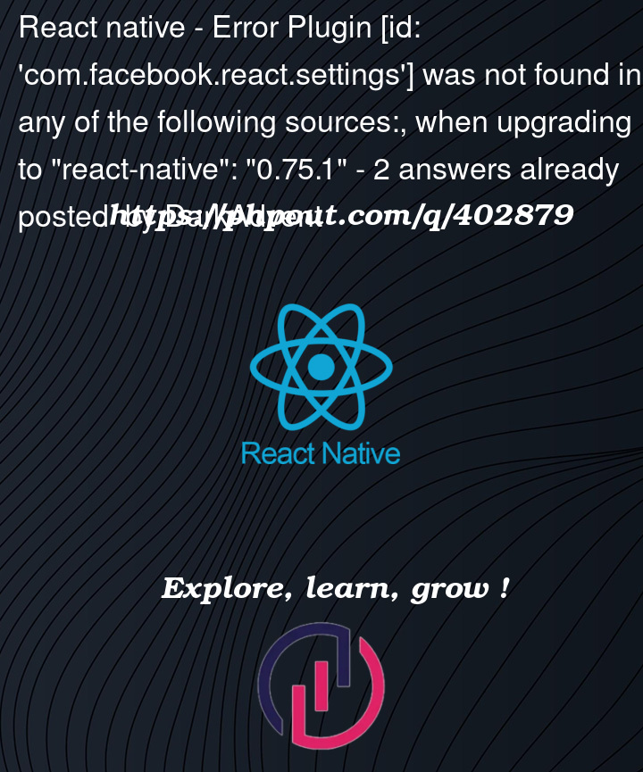 Question 402879 in React native