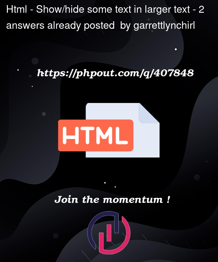 Question 407848 in Html