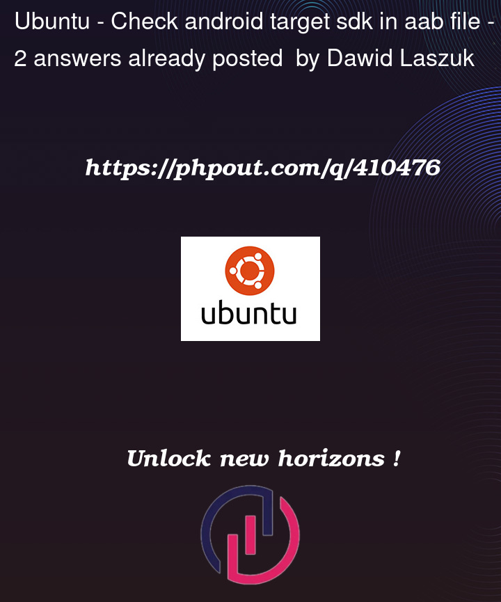 Question 410476 in Ubuntu