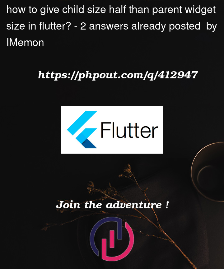 Question 412947 in Flutter