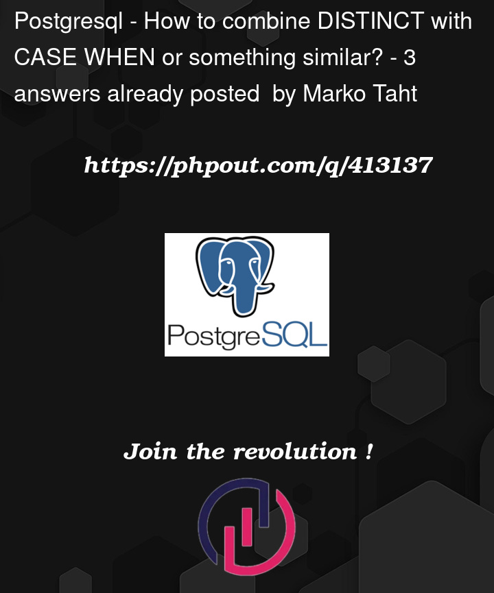 Question 413137 in PostgreSQL