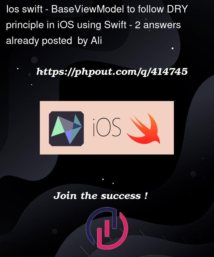 Question 414745 in IOS Swift