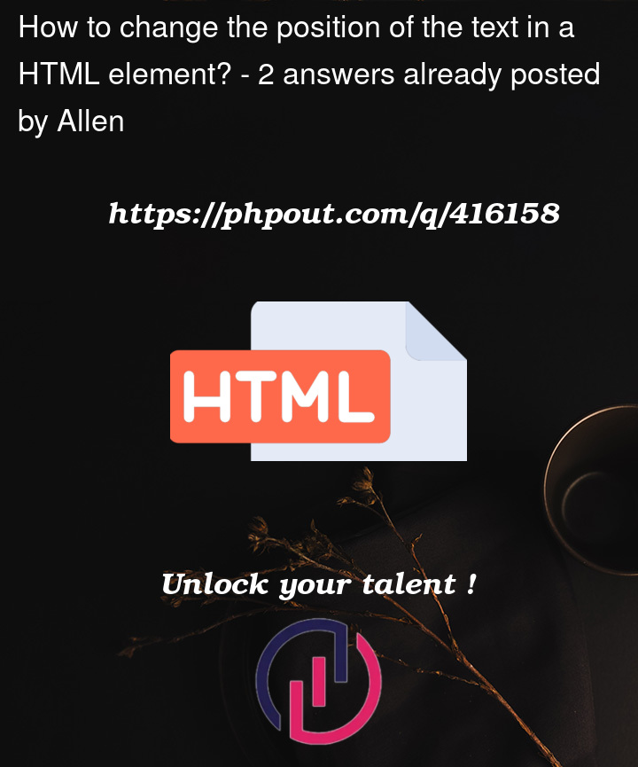 Question 416158 in Html