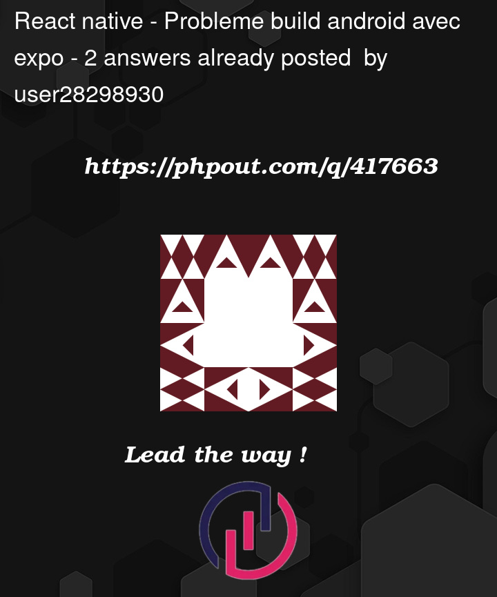 Question 417663 in React native