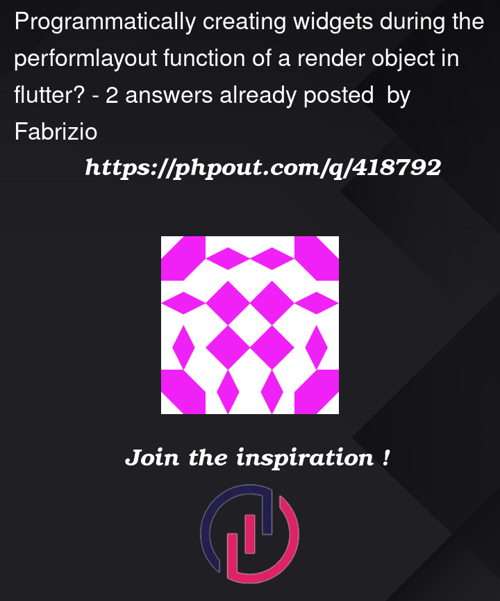 Question 418792 in Flutter
