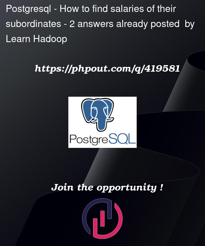 Question 419581 in PostgreSQL