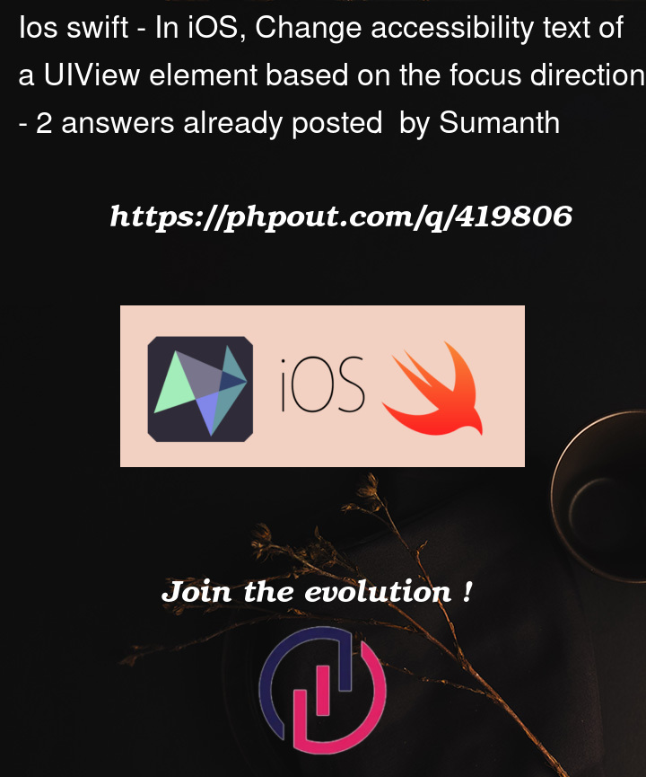 Question 419806 in IOS Swift