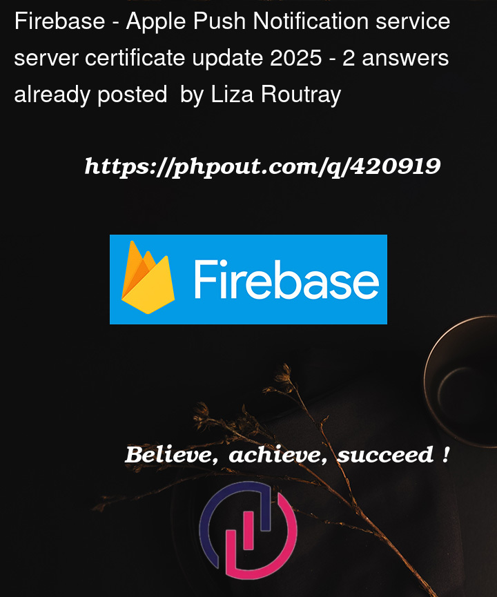 Question 420919 in Firebase