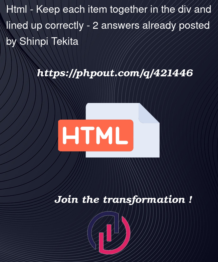 Question 421446 in Html